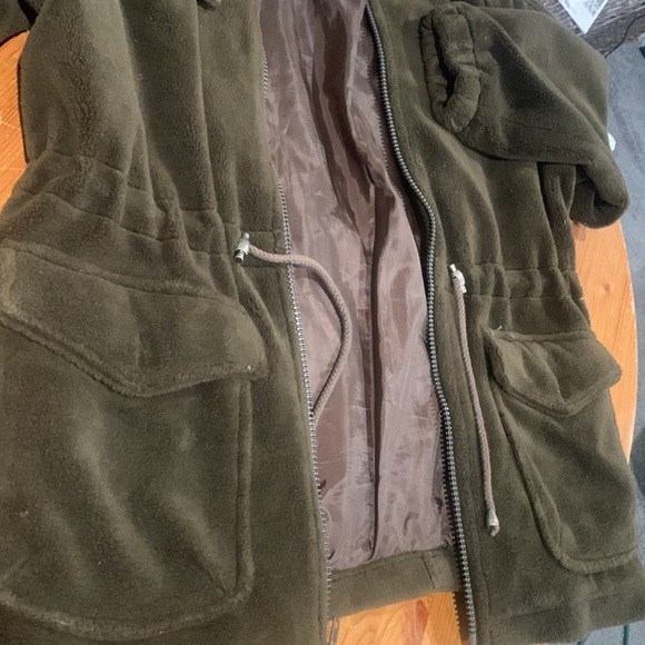 Mulberry Street- preowned jacket Olive Brown - Size Medium - Picture 3 of 11